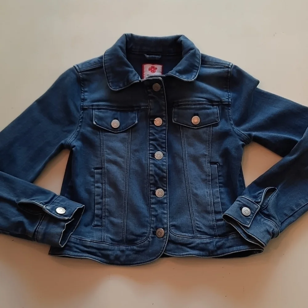 Gymboree size large 10 12 blue jean denim jacket